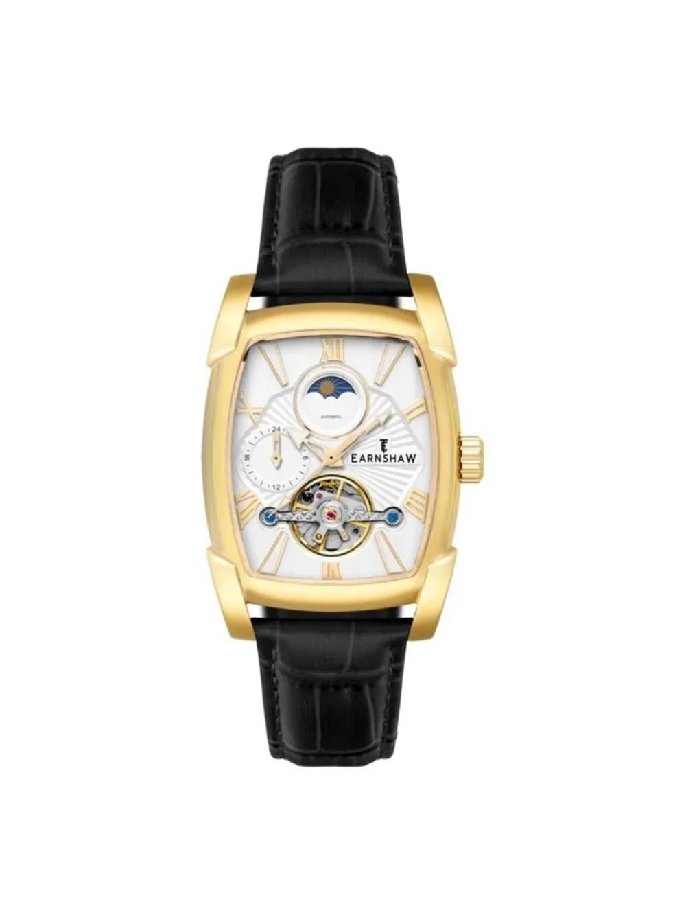 NWT Thomas Earnshaw Kensington White Dial Men's Watch